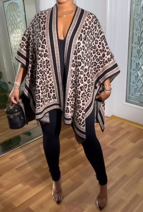 Comfy Leopard Cardigan