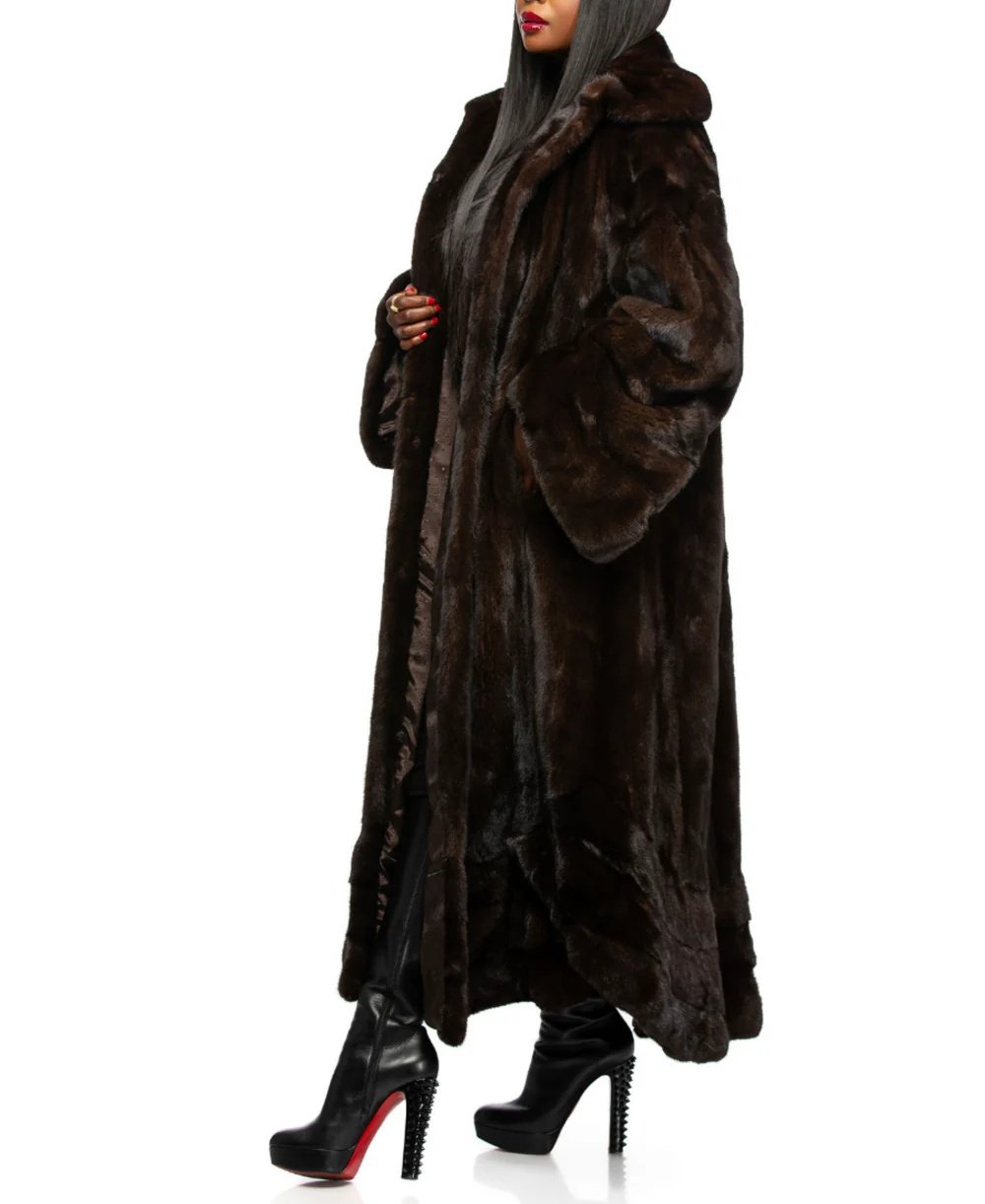 Full Length Fox Fur Coat